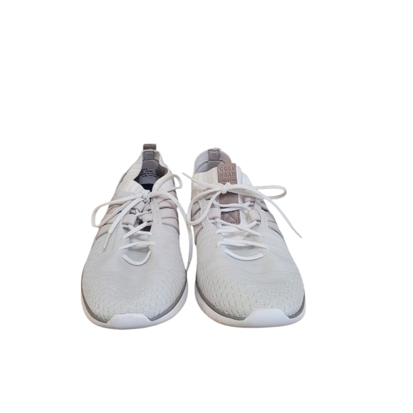 New Cole Hann Men's Grand Motion Woven Stitchlite Opttic White Sneakers Size 11 - Picture 4 of 6